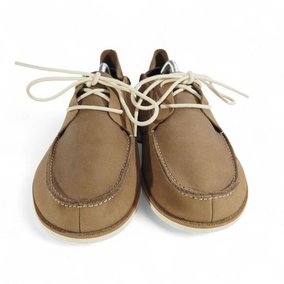 OluKai Holokai Moc Toe Leather Casual Loafers Men\'s 8.5 Tan‎ main image 7
